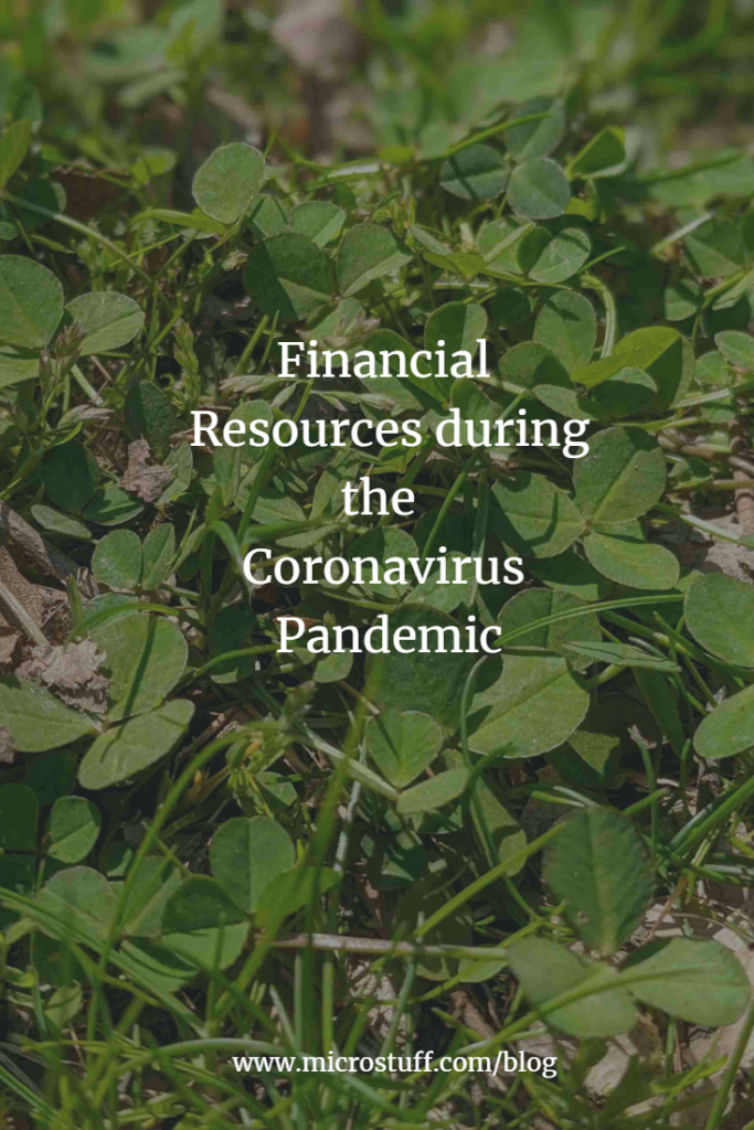 Financial Resources during the Coronavirus Pandemic Financial Resources during the Coronavirus Pandemic