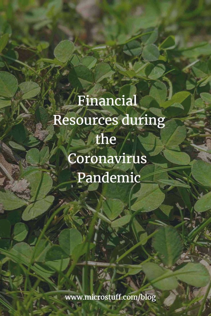 Financial Resources during the Coronavirus Pandemic