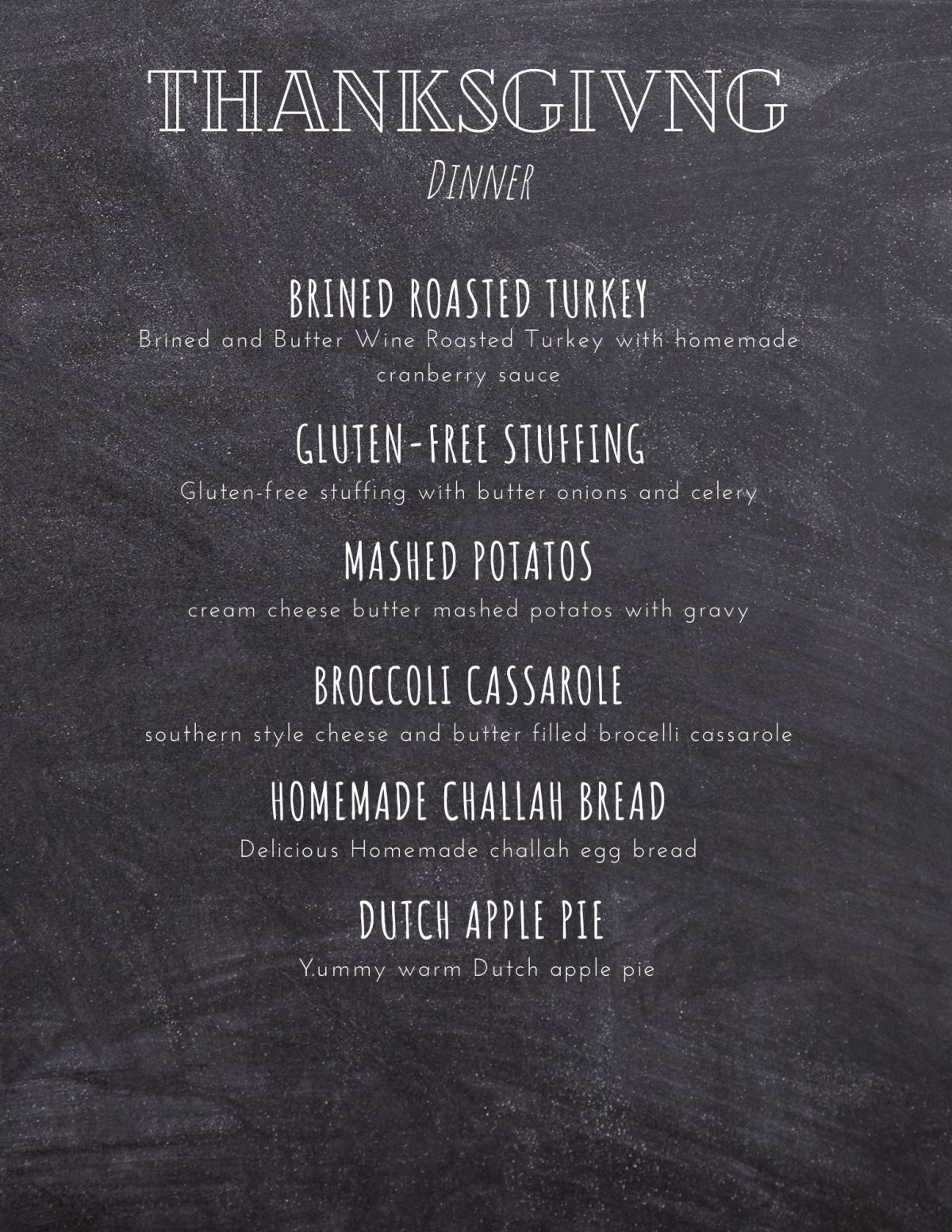 Thanksgiving Dinner for less than $35 - Microstuff