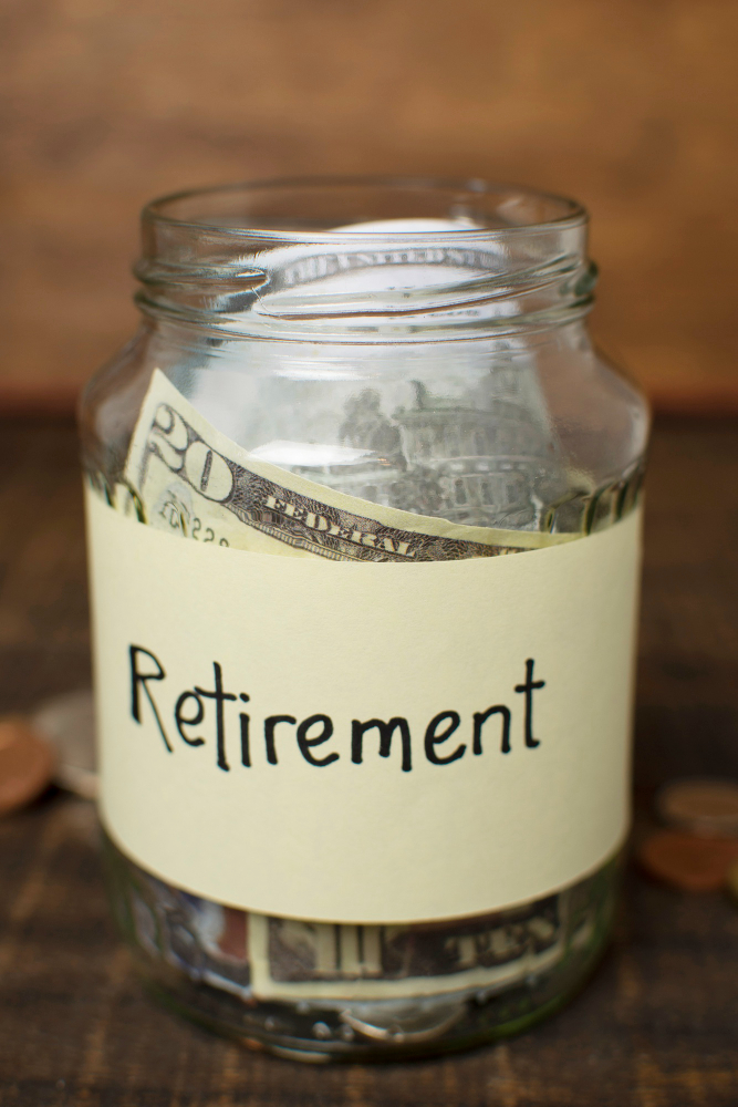 Retirement Money in Jar Designed by Freepik